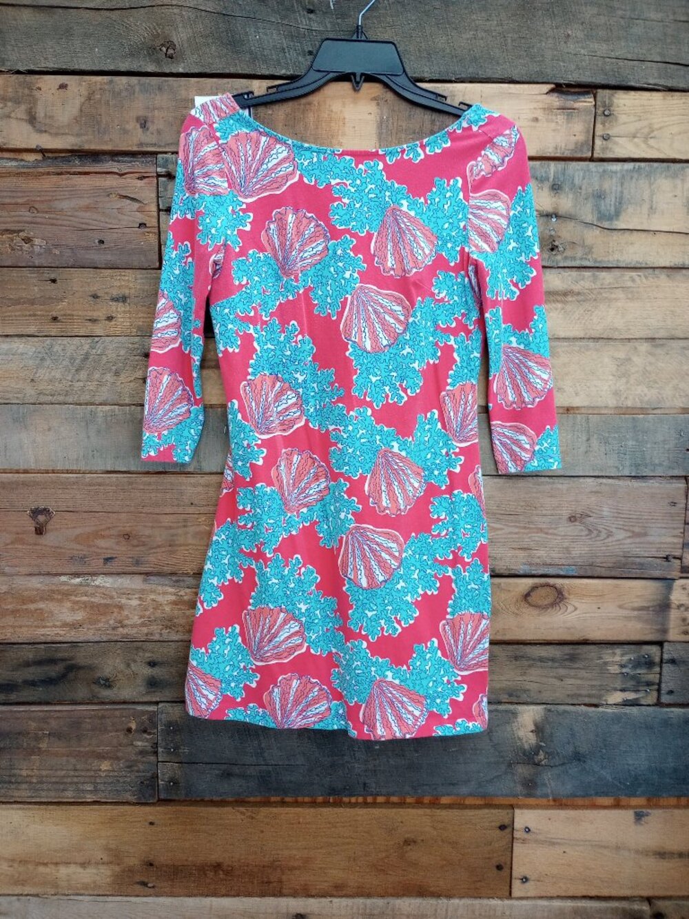 Lilly Pulitzer seashell coral dress XS